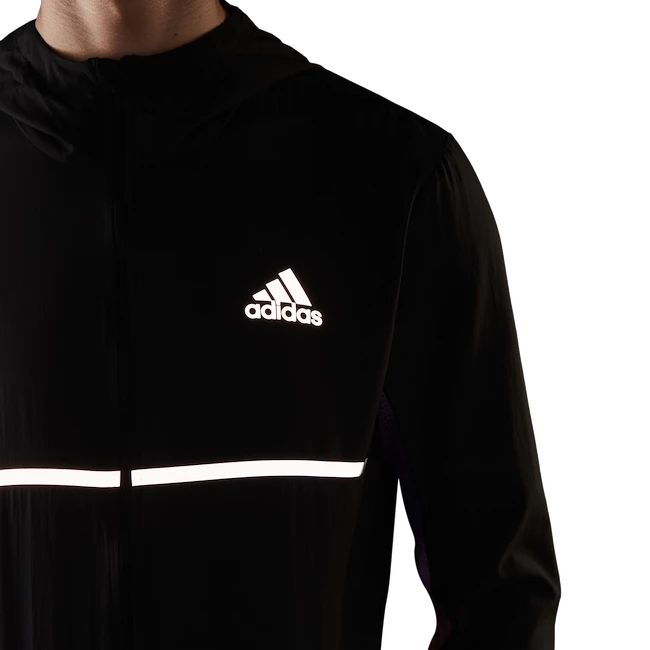 Pánská bunda adidas Own The Run Colorblock Jacket Black