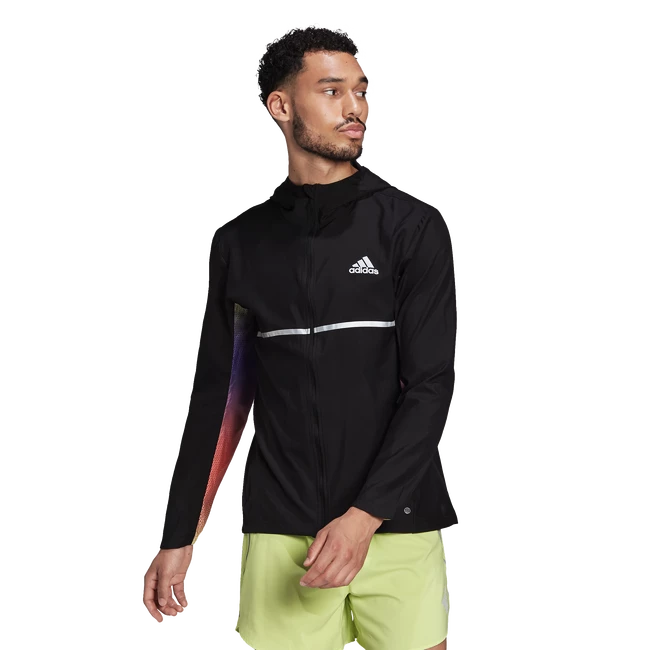 Pánská bunda adidas Own The Run Colorblock Jacket Black