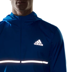 Pánská bunda adidas Own The Run Jacket Blue Rush