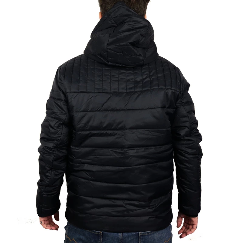 Pánská bunda Bauer Supreme Hooded Puffer Black