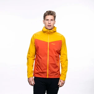 Pánská bunda Bergans  Microlight Jacket Brick/Light Golden Yellow S