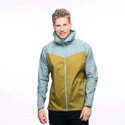 Pánská bunda Bergans  Microlight Jacket Olive Green/Smoke Blue