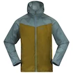 Pánská bunda Bergans  Microlight Jacket Olive Green/Smoke Blue XL