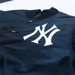 Pánská bunda Majestic MLB New York Yankees Elmwood Satin