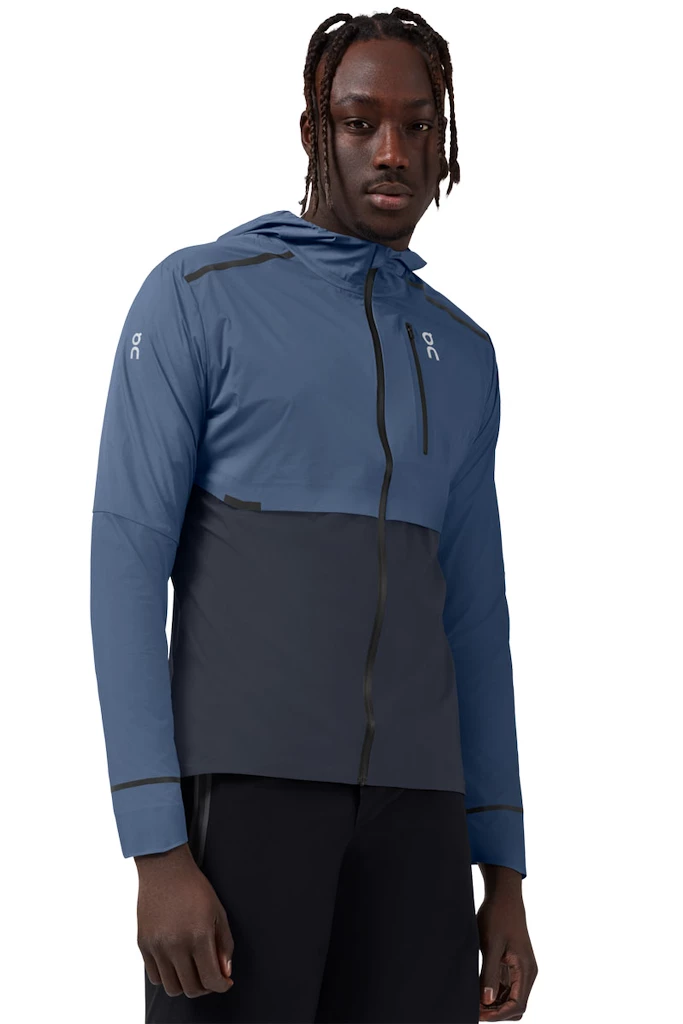 Pánská bunda On  Weather-Jacket Cerulean/Dark