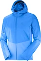 Pánská bunda Salomon Agile FZ Hoodie světle modrá