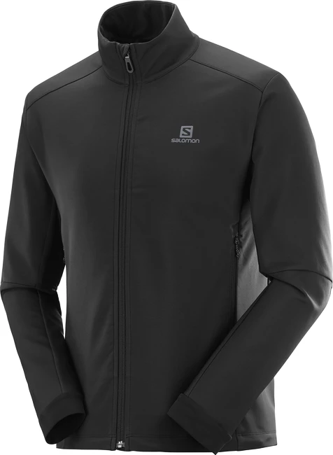 Pánská bunda Salomon  Agile Softshell Jacket Black