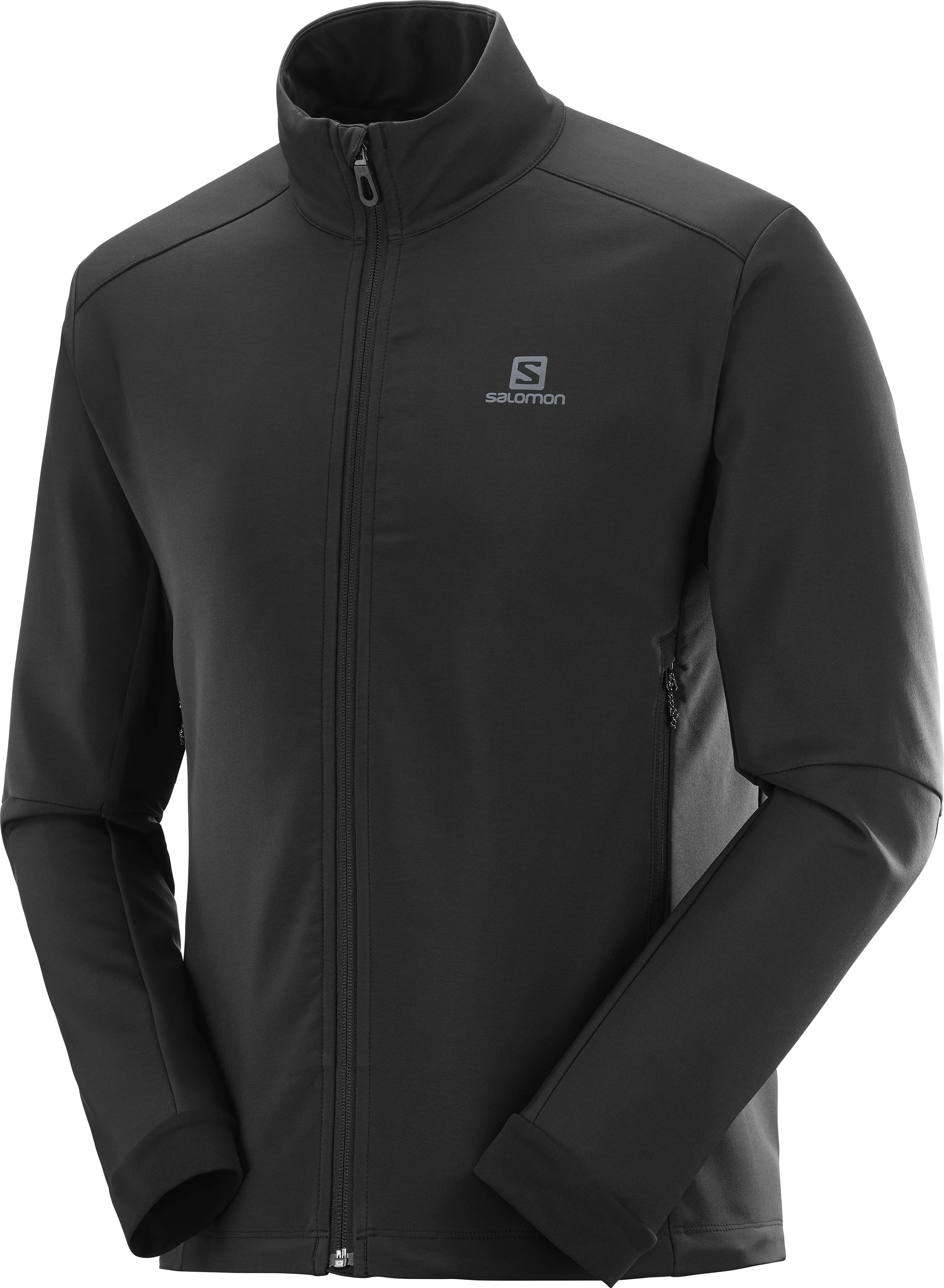 Pánská bunda Salomon  Agile Softshell Jacket Black