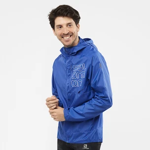 Pánská bunda Salomon  Bonatti Cross FZ Hoodie Nautical Blue