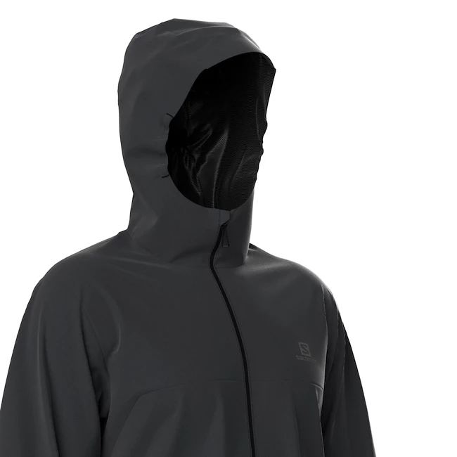 Pánská bunda Salomon  Essential WP 2.5L Jkt Black