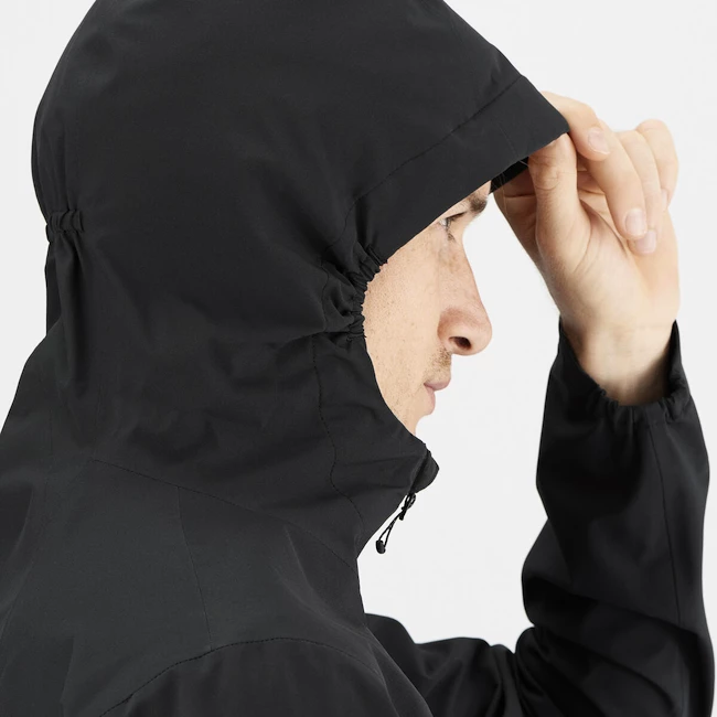 Pánská bunda Salomon  Essential WP 2.5L Jkt Black