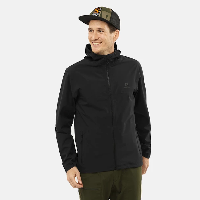 Pánská bunda Salomon  Essential WP 2.5L Jkt Black