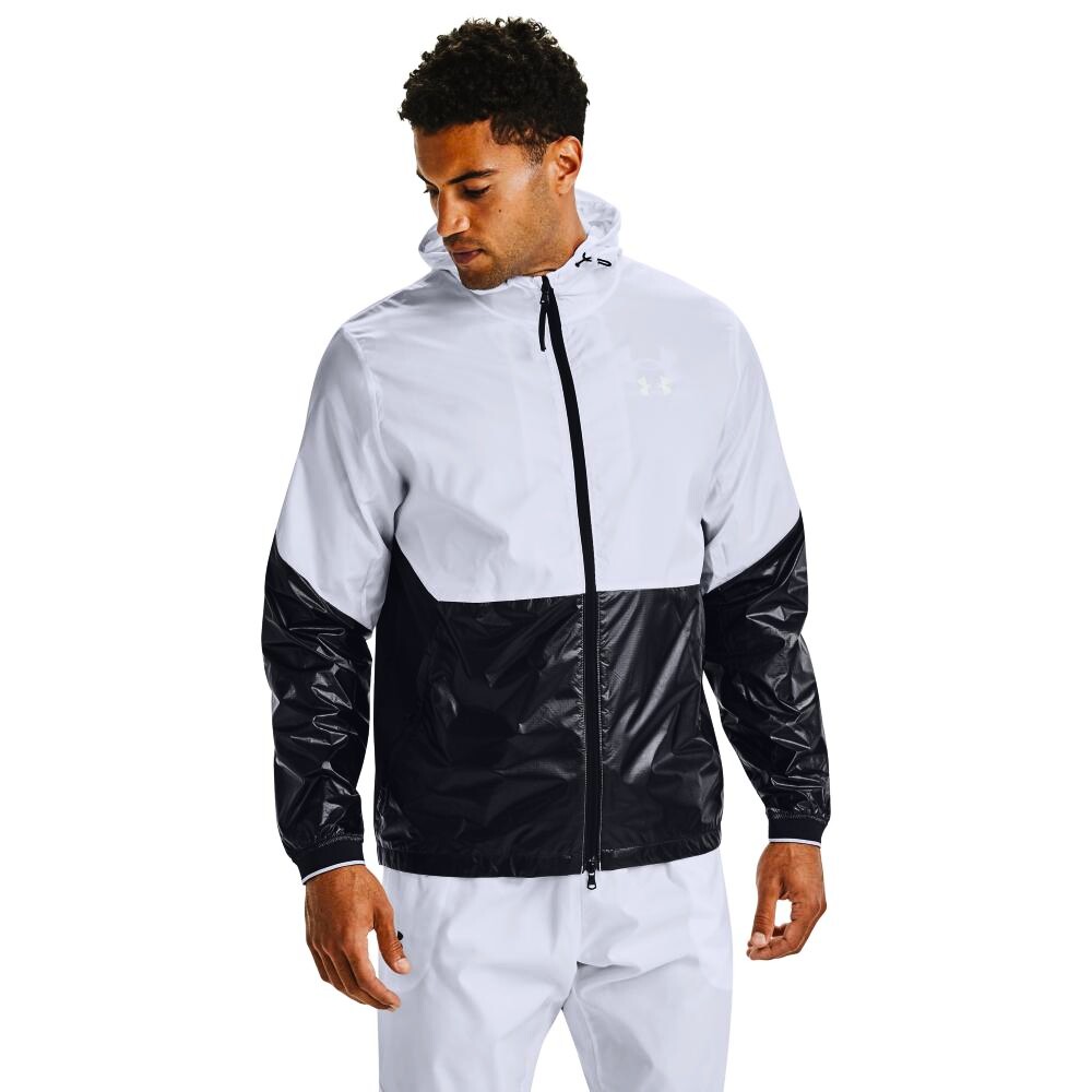 Pánská bunda Under Armour  Recover Legacy Windbreakr white XL - thumb (4)