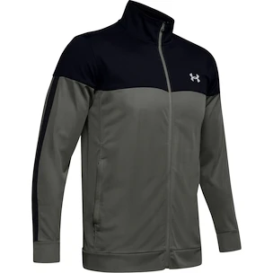 Pánská Bunda Under Armour SPORTSTYLE PIQUE TRACK JACKET zelená