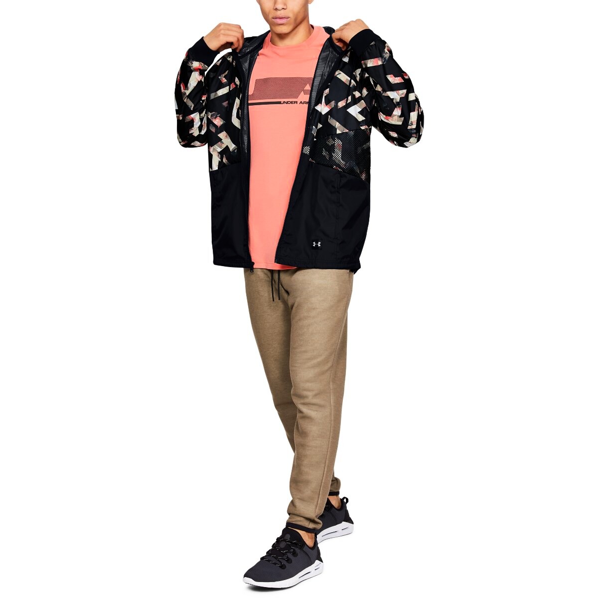 Pánská bunda Under Armour  Unstoppable Windbreaker Black S - thumb (2)