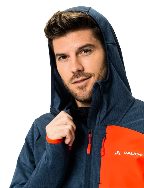 Pánská bunda VAUDE  Me Monviso Fleece Jacket II dark sea