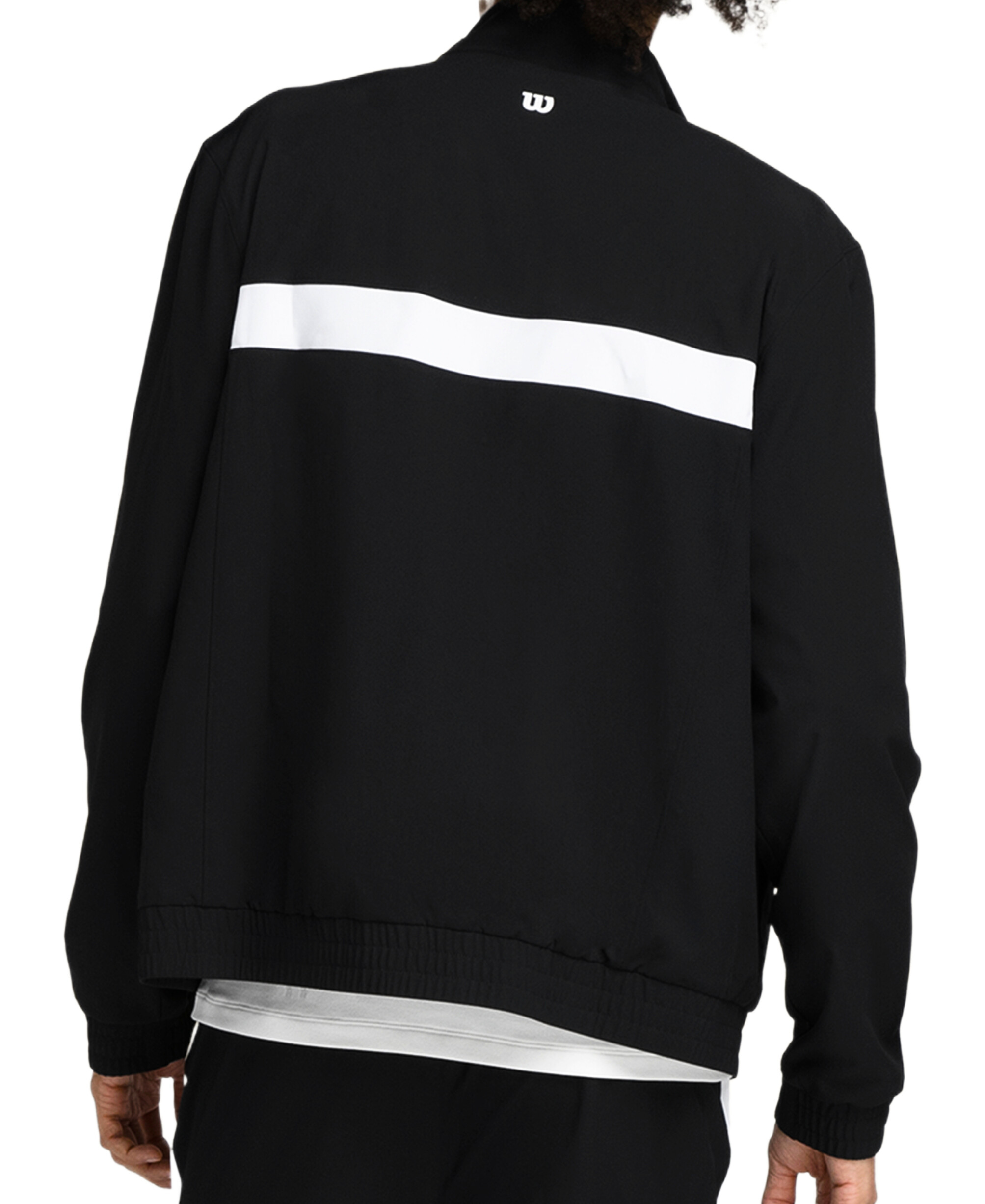 Pánská bunda Wilson  M Grand Slam Jacket Black/White M - thumb (3)