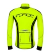 Pánská cyklistická bunda Force X72 PRO Softshell reflexně žlutá