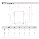 Pánská cyklistická bunda Force X72 PRO Softshell reflexně žlutá