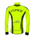 Pánská cyklistická bunda Force X72 PRO Softshell reflexně žlutá