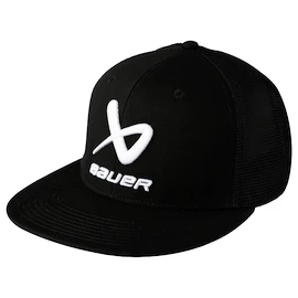 Pánská kšiltovka Bauer Core Flat Brim Snapback Black