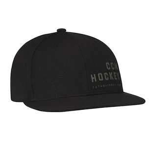 Pánská kšiltovka CCM  FLATBRIM SNAPBACK Black