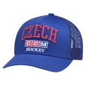 Pánská kšiltovka CCM  MESHBACK TRUCKER TEAM CZECH Multiple Team Color