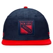 Pánská kšiltovka Fanatics  Authentic Pro Game & Train Snapback New York Rangers