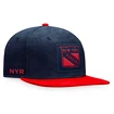Pánská kšiltovka Fanatics  Authentic Pro Game & Train Snapback New York Rangers