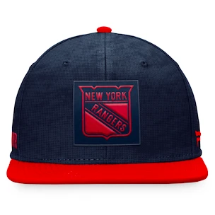 Pánská kšiltovka Fanatics  Authentic Pro Game & Train Snapback New York Rangers