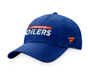 Pánská kšiltovka Fanatics  Authentic Pro Game & Train Unstr Adjustable Edmonton Oilers