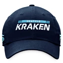 Pánská kšiltovka Fanatics  Authentic Pro Game & Train Unstr Adjustable Seattle Kraken