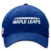 Pánská kšiltovka Fanatics  Authentic Pro Game & Train Unstr Adjustable Toronto Maple Leafs