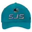 Pánská kšiltovka Fanatics  Authentic Pro Locker Room Structured Adjustable Cap NHL San Jose Sharks