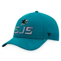 Pánská kšiltovka Fanatics  Authentic Pro Locker Room Structured Adjustable Cap NHL San Jose Sharks