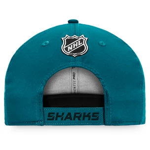 Pánská kšiltovka Fanatics  Authentic Pro Locker Room Structured Adjustable Cap NHL San Jose Sharks