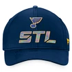 Pánská kšiltovka Fanatics  Authentic Pro Locker Room Structured Adjustable Cap NHL St. Louis Blues