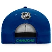 Pánská kšiltovka Fanatics  Authentic Pro Locker Room Structured Adjustable Cap NHL Vancouver Canucks
