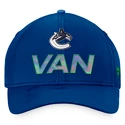 Pánská kšiltovka Fanatics  Authentic Pro Locker Room Structured Adjustable Cap NHL Vancouver Canucks