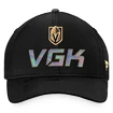 Pánská kšiltovka Fanatics  Authentic Pro Locker Room Structured Adjustable Cap NHL Vegas Golden Knights