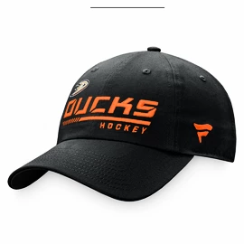 Pánská kšiltovka Fanatics Authentic Pro Locker Room Unstructured Adjustable Cap NHL Anaheim Ducks