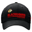 Pánská kšiltovka Fanatics  Authentic Pro Locker Room Unstructured Adjustable Cap NHL Chicago Blackhawks