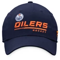 Pánská kšiltovka Fanatics  Authentic Pro Locker Room Unstructured Adjustable Cap NHL Edmonton Oilers