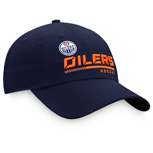Pánská kšiltovka Fanatics  Authentic Pro Locker Room Unstructured Adjustable Cap NHL Edmonton Oilers