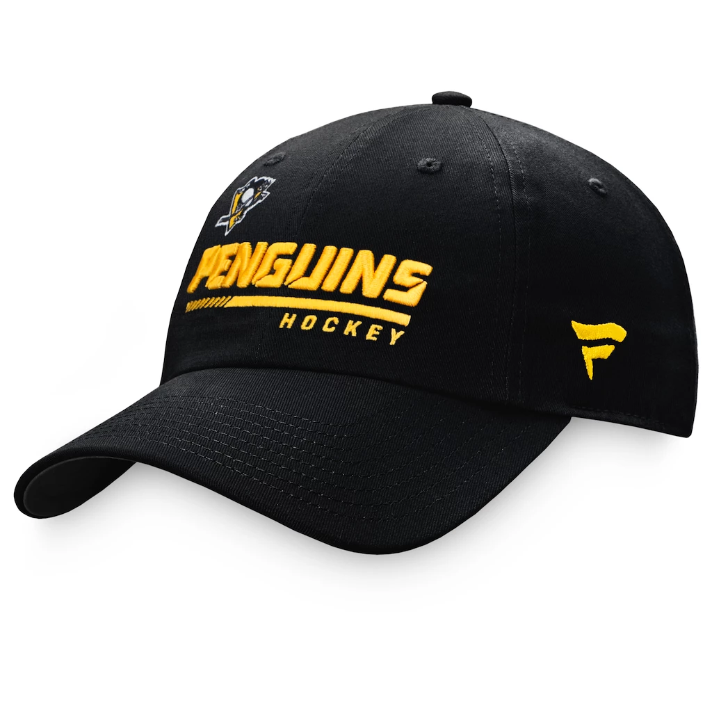Pánská kšiltovka Fanatics  Authentic Pro Locker Room Unstructured Adjustable Cap NHL Pittsburgh Penguins