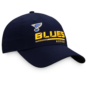 Pánská kšiltovka Fanatics  Authentic Pro Locker Room Unstructured Adjustable Cap NHL St. Louis Blues