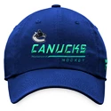 Pánská kšiltovka Fanatics  Authentic Pro Locker Room Unstructured Adjustable Cap NHL Vancouver Canucks