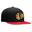 Pánská kšiltovka Fanatics  Core Snapback Cap Chicago Blackhawks