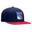 Pánská kšiltovka Fanatics  Core Snapback Cap New York Rangers