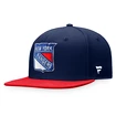 Pánská kšiltovka Fanatics  Core Snapback Cap New York Rangers